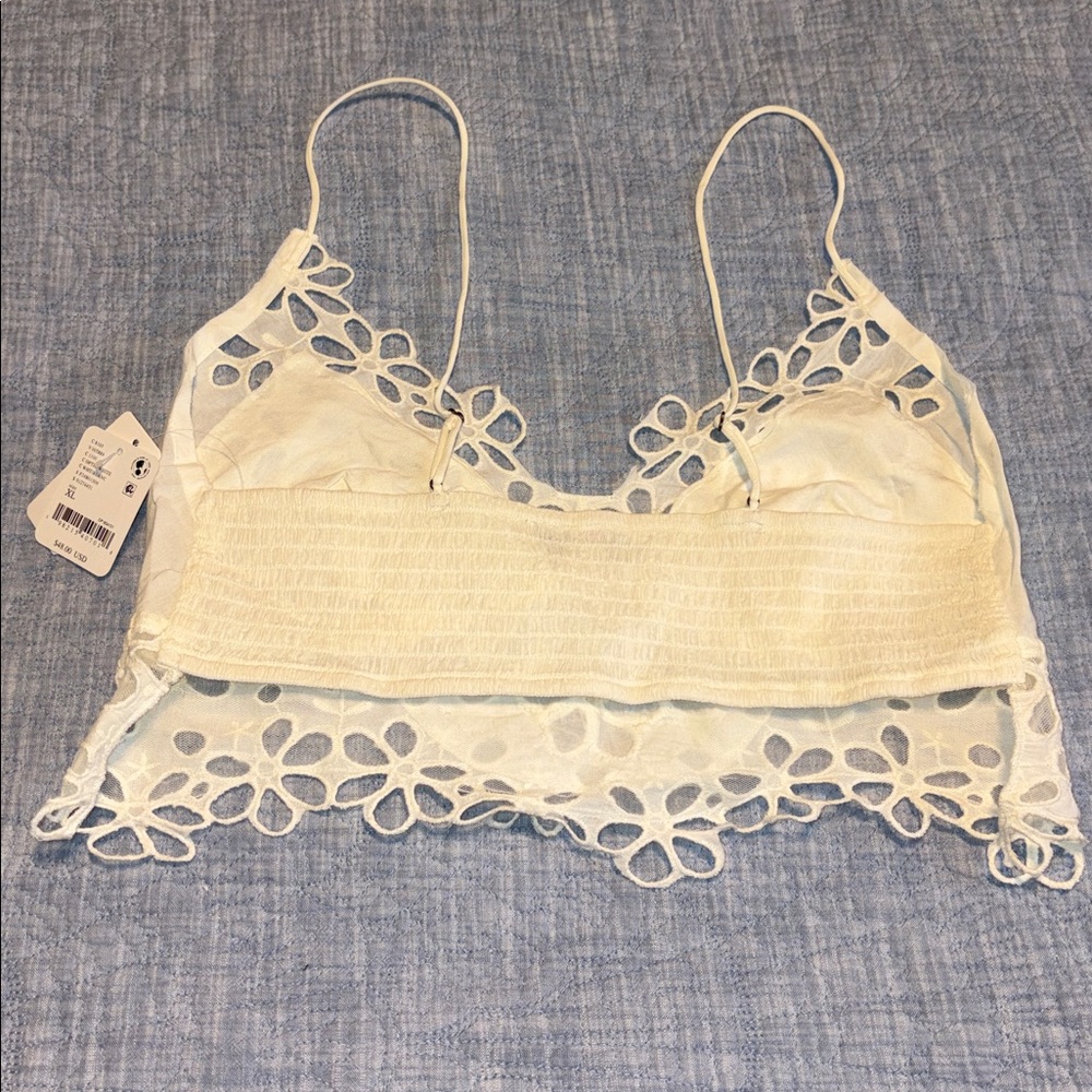 Intimately Free by Free People One White Lace Asteria Bralette - Picture 4 of 6